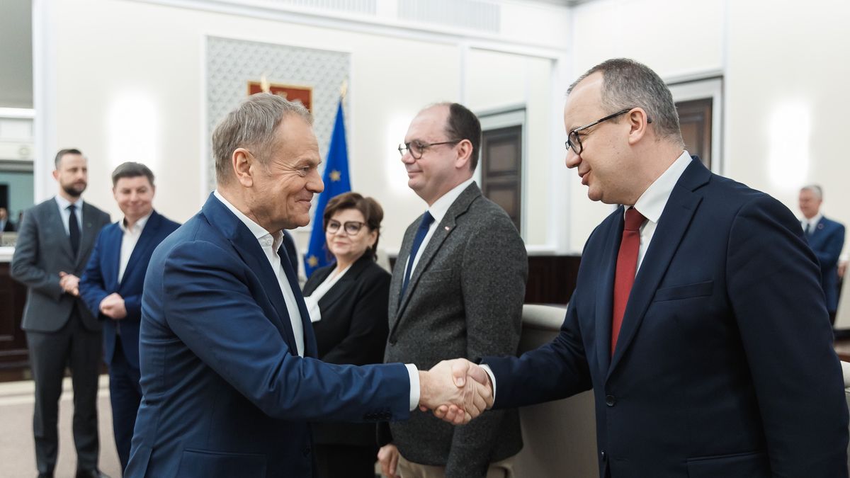 Premier Donald Tusk i minister sprawiedliwości Adam Bodnar