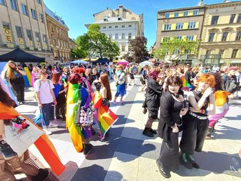 Marsz Równości w Bielsku-Białej: kolorowo, głośno i tolerancyjnie