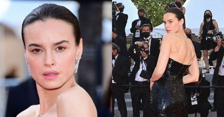 Cannes 2021. Skromna Kasia Smutniak pozuje na premierze (ZDJĘCIA)