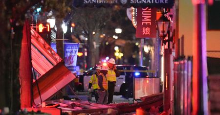 Usłyszeli donośny grzmot w hotelu. Jest wielu rannych. Gruzy w centrum Forth Worth