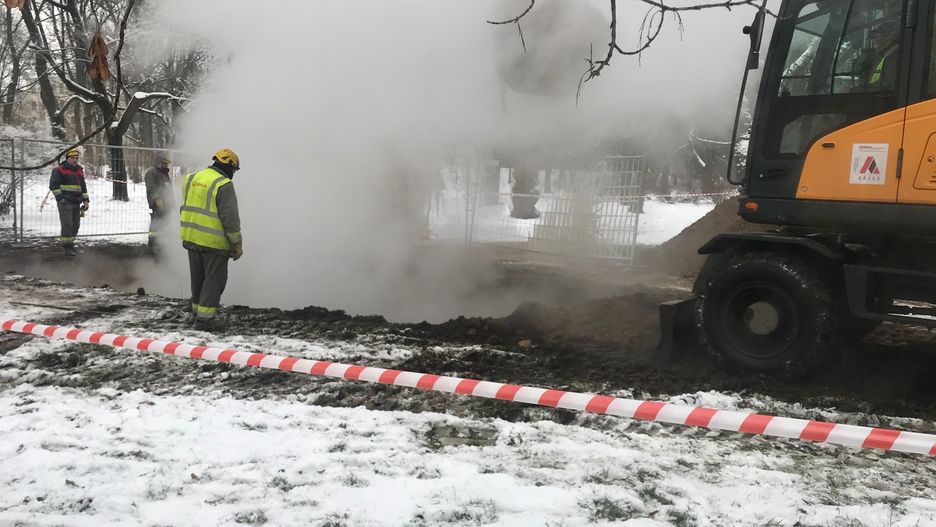 Warszawa. Awaria ciepłownicza na Pradze Północ