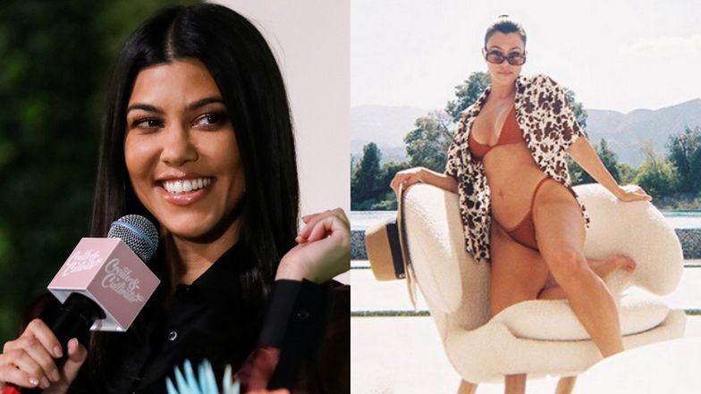 "Ciałopozytywna" Kourtney Kardashian broni swoich dodatkowych kilogramów: "JESTEM DUMNA Z MOICH KSZTAŁTÓW"