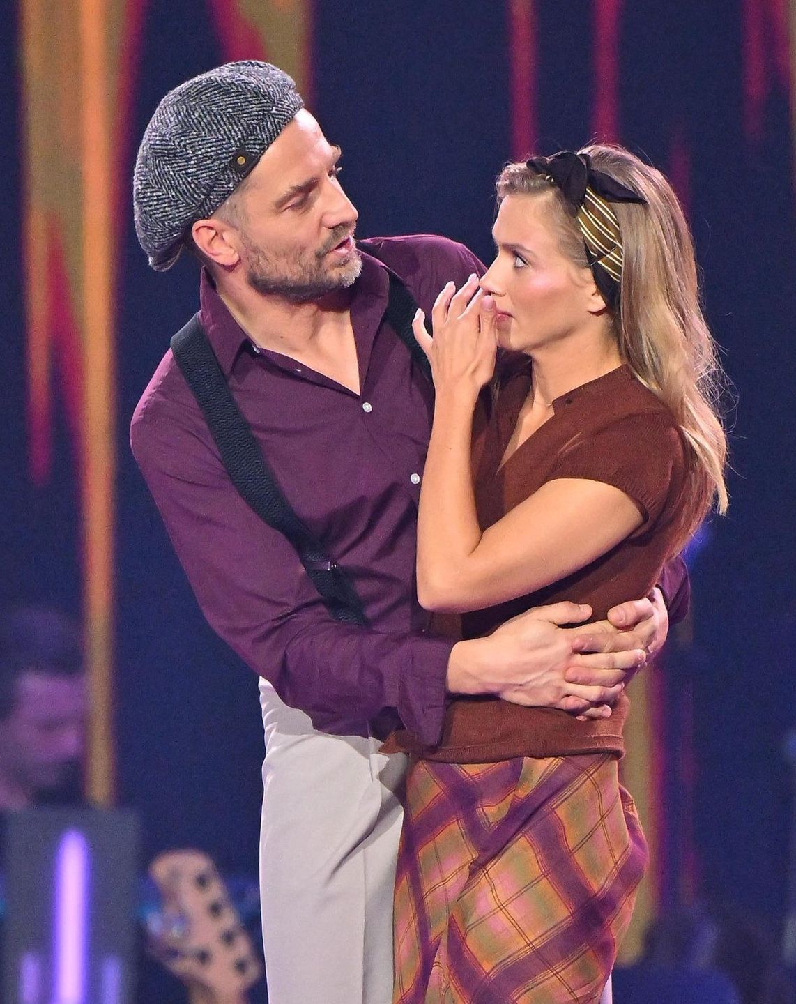 Agnieszka Kaczorowska i Marcin Rogacewicz