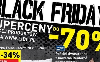 "Czarny piątek" w Lidlu. Sieć obniża ceny produktów do 70 procent