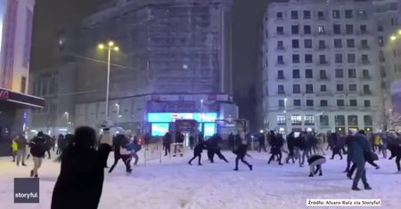 Hiszpania sparaliżowana przez burze śnieżną Filomena