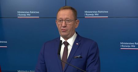 Ministrowie rolnictwa Polski i Ukrainy spotkali się wirtualnie w sprawie wznowienia rozmów o transferze zboża