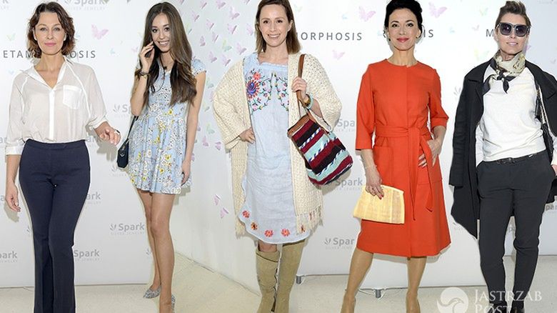 Gwiazdy na pokazie kolekcji biżuterii