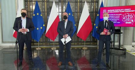 Postulaty Lewicy ws. Krajowego Planu Odbudowy.