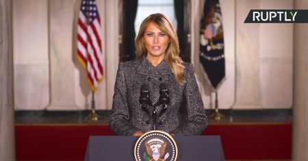 Pożegnalne przemówienie Melanii Trump