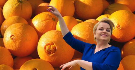Kasia Bosacka zdradza, jak zawsze kupić pyszną pomarańczę. Wystarczy rzut oka