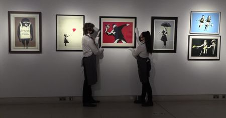 Prace Banksy’ego i Warhola trafią pod młotek na wirtualnej aukcji londyńskiego Christie’s