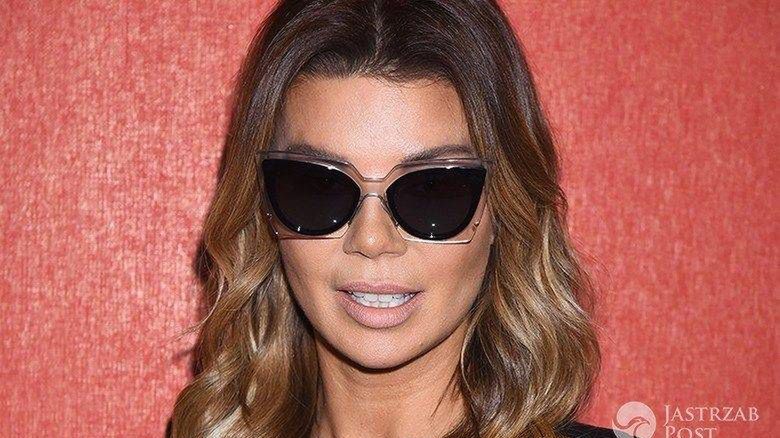 Edyta Górniak w okularach Fendi