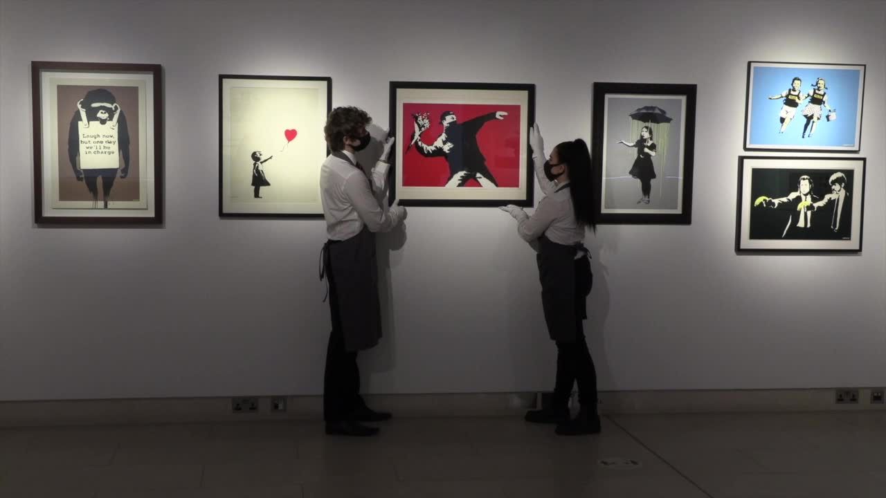 Prace Banksy’ego i Warhola trafią pod młotek na wirtualnej aukcji londyńskiego Christie’s