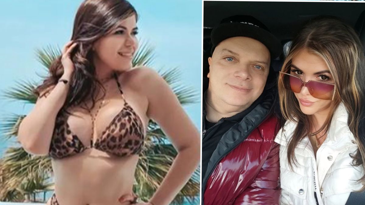 Krzysztof Skiba i jego młoda partnerka