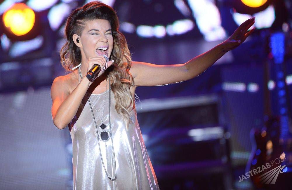 Edyta Górniak  na koncercie w Płocku (Fot. ONS)