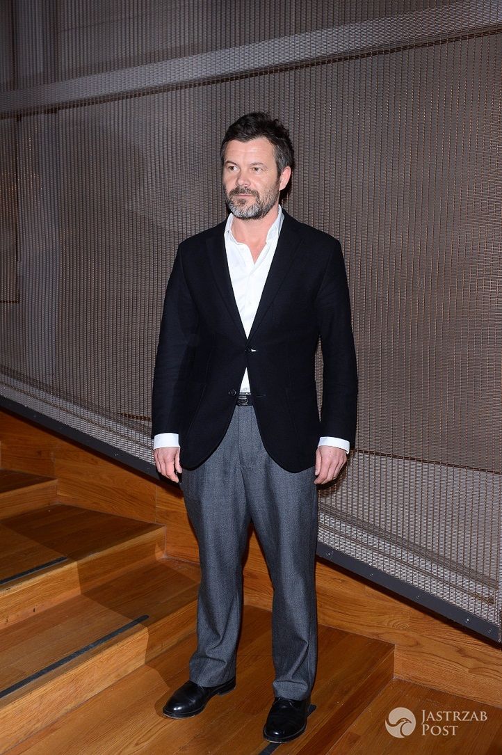 Jacek Braciak na premierze filmu "Sprawiedliwy"