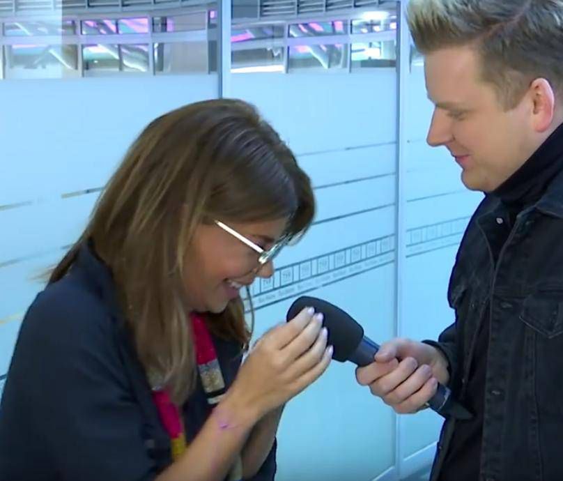 Edyta Górniak dostała ataku śmiechu podczas wywiadu