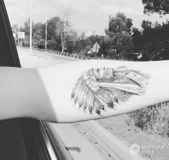 Pierwszy tatuaż Brooklyna Beckhama