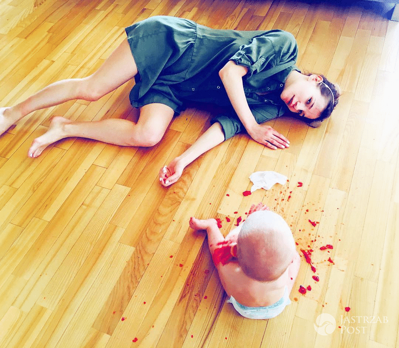 Maja Bohosiewicz z synem -  Dzień Dziecka 2017, Instagram