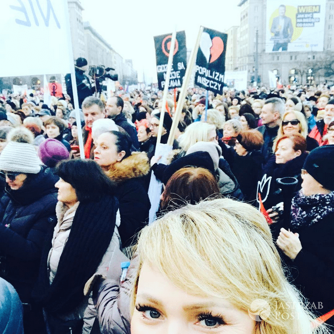 Agnieszka Jastrzębska - Międzynarodowy Strajk Kobiet 2017
