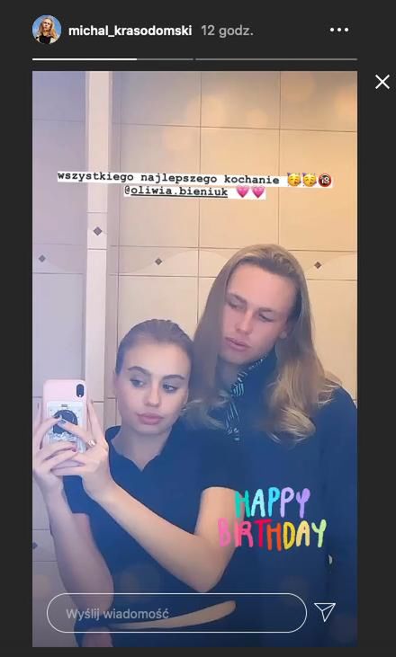 Oliwia Bieniuk i Michał Krasodomski są parą