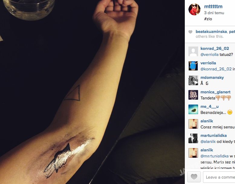 Marta Wierzbicka w krótkich włosach Fot. Instagram