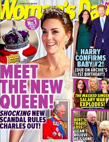 Księżna Kate zostanie nową brytyjską królową? Tak twierdzi Woman's Day