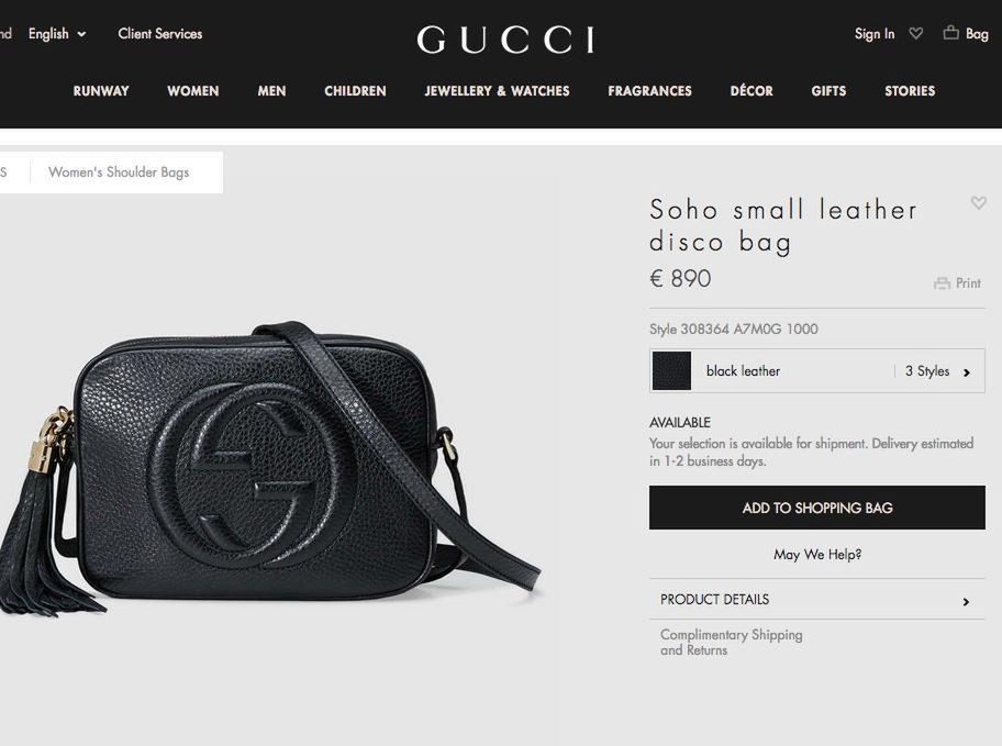 Torebka Gucci, którą ma Kinga Rusin