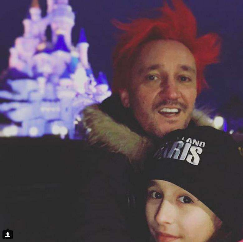 Michał Wiśniewski z córką Vivienne