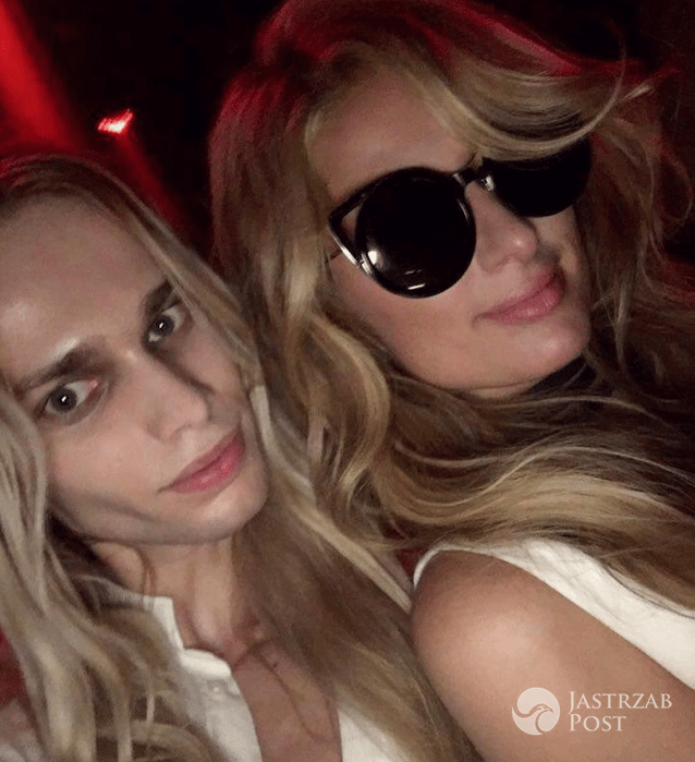 Mateusz Maga na urodzinach u Paris Hilton
