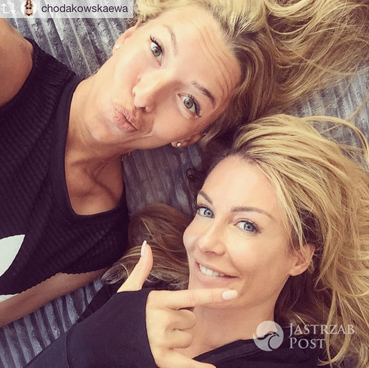Małgorzata Rozenek i Ewa Chodakowska