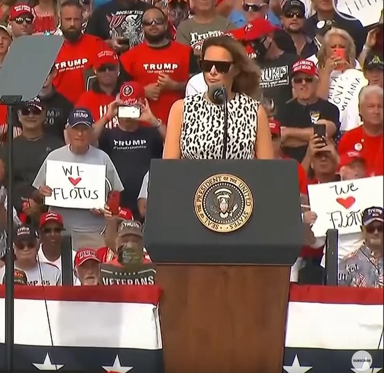 To Melania Trump czy jej sobowtór?
