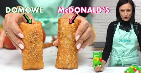 Ciastko jabłkowe jak z McDonald's. Przepis, skład, przygotowanie w domu