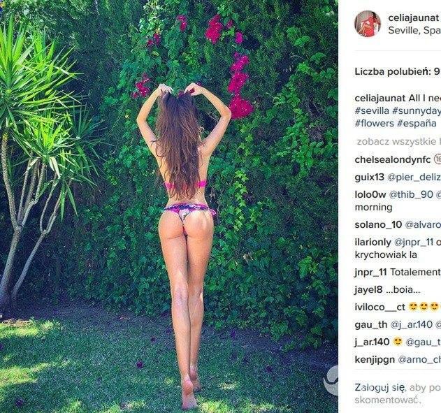 Odważne zdjęcia Celii Jaunat