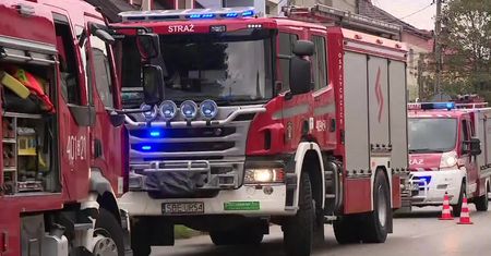 Wybuch gazu na Śląsku. Jedna osoba ciężko poparzona