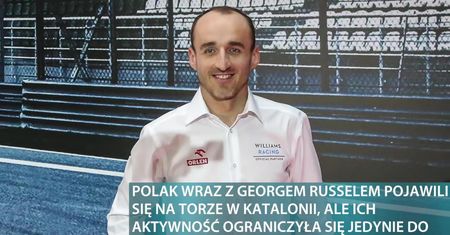 Kolejne opóźnienie zespołu Williamsa. Ekipa Roberta Kubicy nie pojawi się podczas drugiego dnia testów w Barcelonie