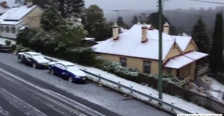 Zima zaskoczyła mieszkańców Nowej Południowej Walii