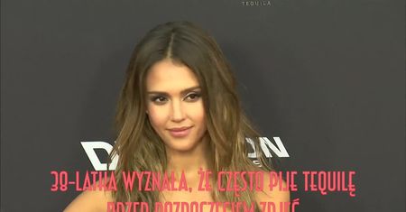 Jessica Alba pije tequilę przed scenami intymnymi… dla kurażu