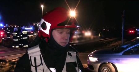 Samochód osobowy zderzył się z szynobusem. Nie żyje czterech obywateli Ukrainy