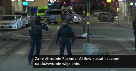 Dożywocie dla Uzbeka za zamach terrorystyczny w Sztokholmie