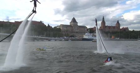 “Szalenie dużo atrakcji na wodzie”. Watershow w Szczecinie