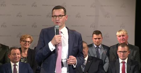 Morawiecki cytuje Niemena i apeluje o głosy w wyborach. “Dość draństwa i cynizmu, w całej Polsce musi zapanować prawo i sprawiedliwość”