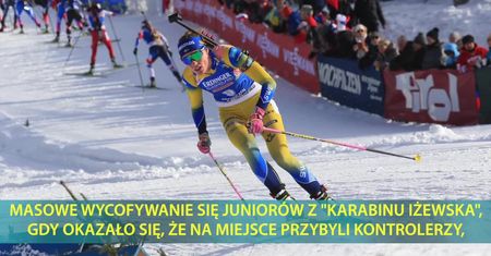 Kuriozalna sytuacja w Rosji. 33 biathlonistów wycofało się z zawodów, gdy na miejsce przybyli… przedstawiciele komisji antydopingowej