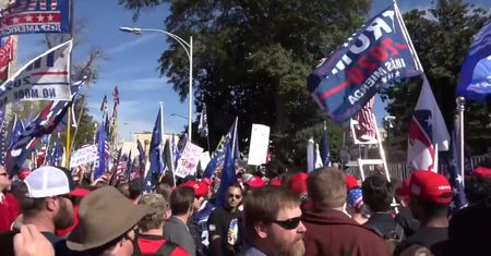 Zwolennicy Trumpa protestowali przeciw “kradzieży wyborów” w Georgii