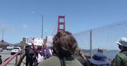 Marsz na moście Golden Gate przeciwko rasizmowi
