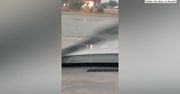 Intensywne opady deszczu, silny wiat i… utrudnienia na drogach w Teksasie