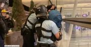 Brutalna interwencja policji na lotnisku w Hongkongu. Rozpoczęto usuwanie protestujących