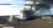 Krater wulkanu Kilauea powiększył się siedmiokrotnie. Timelapse czterech miesięcy aktywności wulkanicznej na Hawajach