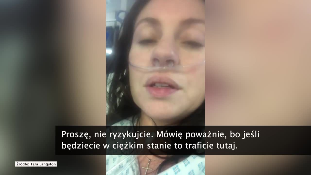 “Proszę, nie ryzykujcie”. Mocne przesłanie z oddziału intensywnej terapii od pacjentki z koronawirusem