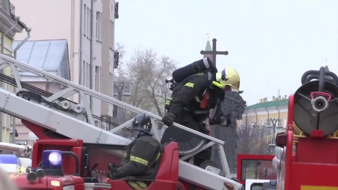 Cenne zbiory uratowane. Ugaszono pożar Muzeum Sztuk Pięknych w Moskwie